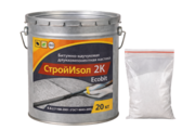 Битумно - каучуковая мастика ведро 25, 0 кг СтройИзол 2К ЭКОБИТ