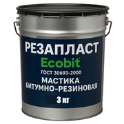Праймер РЕЗАПЛАСТ Ecobit ведро 3, 0 л кровельный 